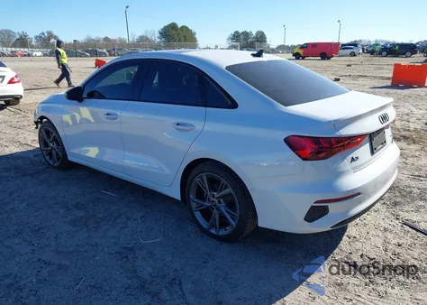 2024 Audi A3 Premium Plus 40 Tfsi Quattro S Tronic из США, поврежденный, VIN WAUHUDGY8RA138058